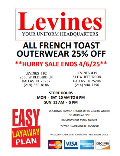 Levines Flyer